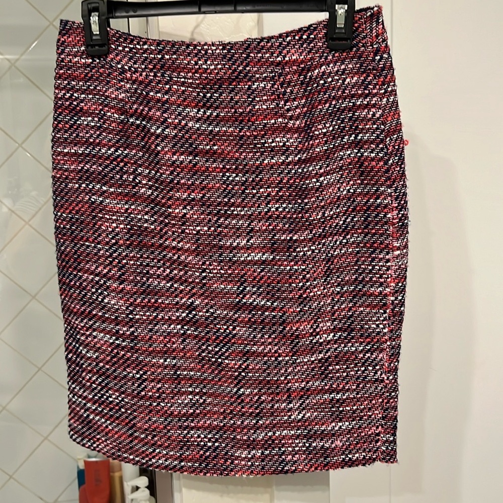 Multi color pencil skirt
